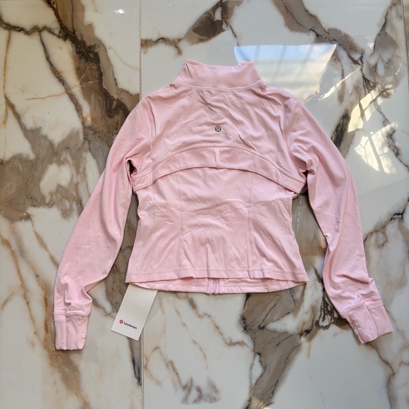 Light Pink Zip-Up Jacket - Picture 3 of 6